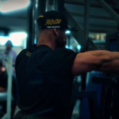 Czapka z daszkiem Mike Sommerfeld z limitowanej edycji – czarna/złota