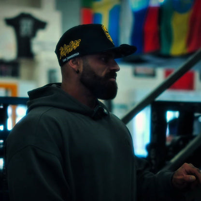 Czapka z daszkiem Mike Sommerfeld z limitowanej edycji – czarna/złota