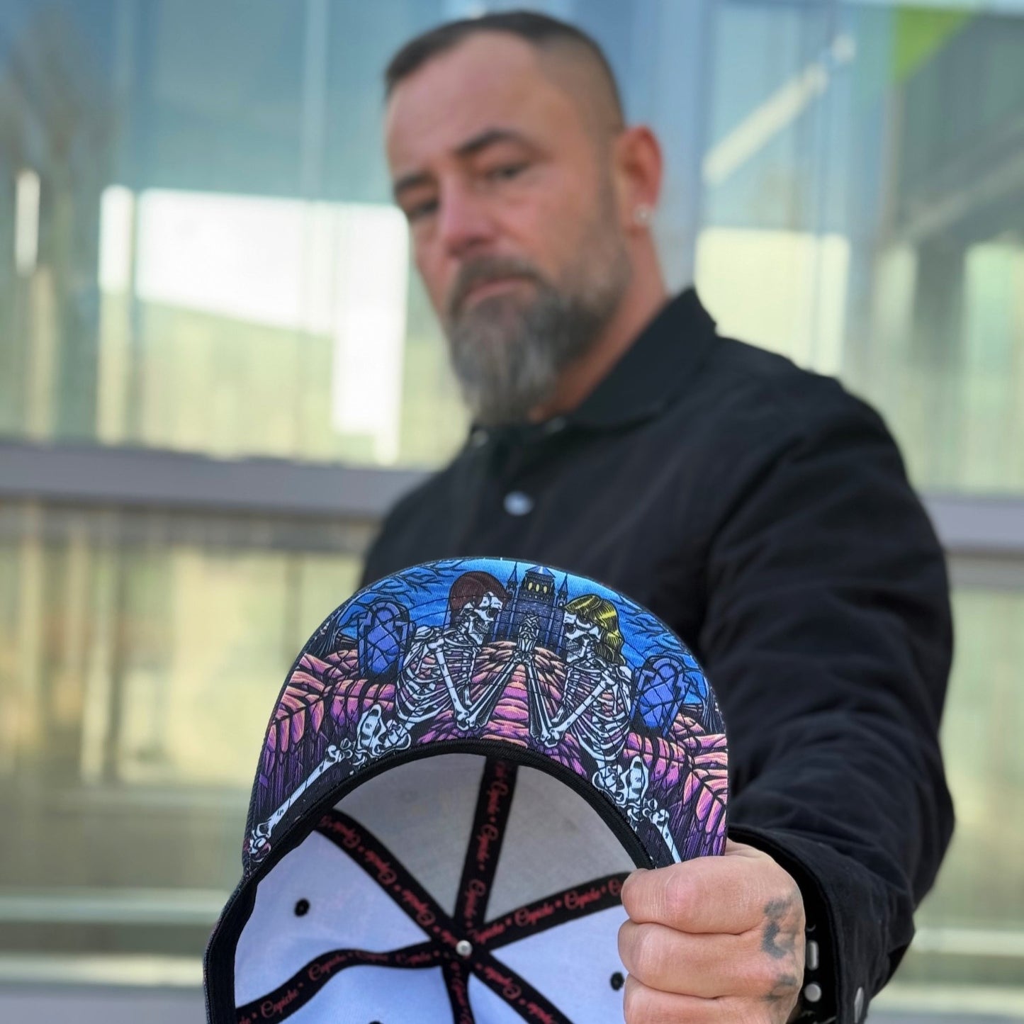 LIMITED EDITION My Forever Valentine Snapback - Midnight Blue/Red Hearts