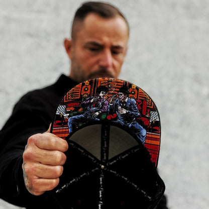 No Blood, No Trust Snapback No. 3 - Black