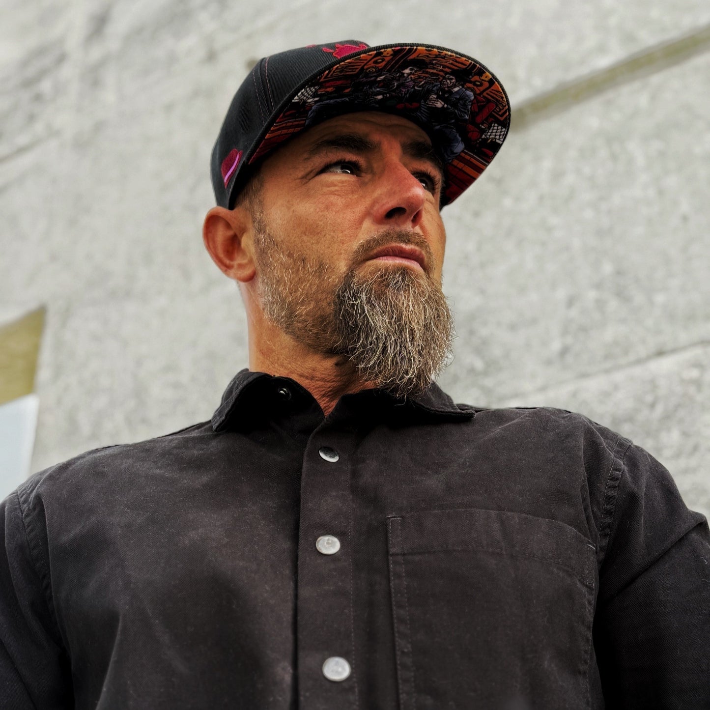 No Blood, No Trust Snapback No. 3 - Black