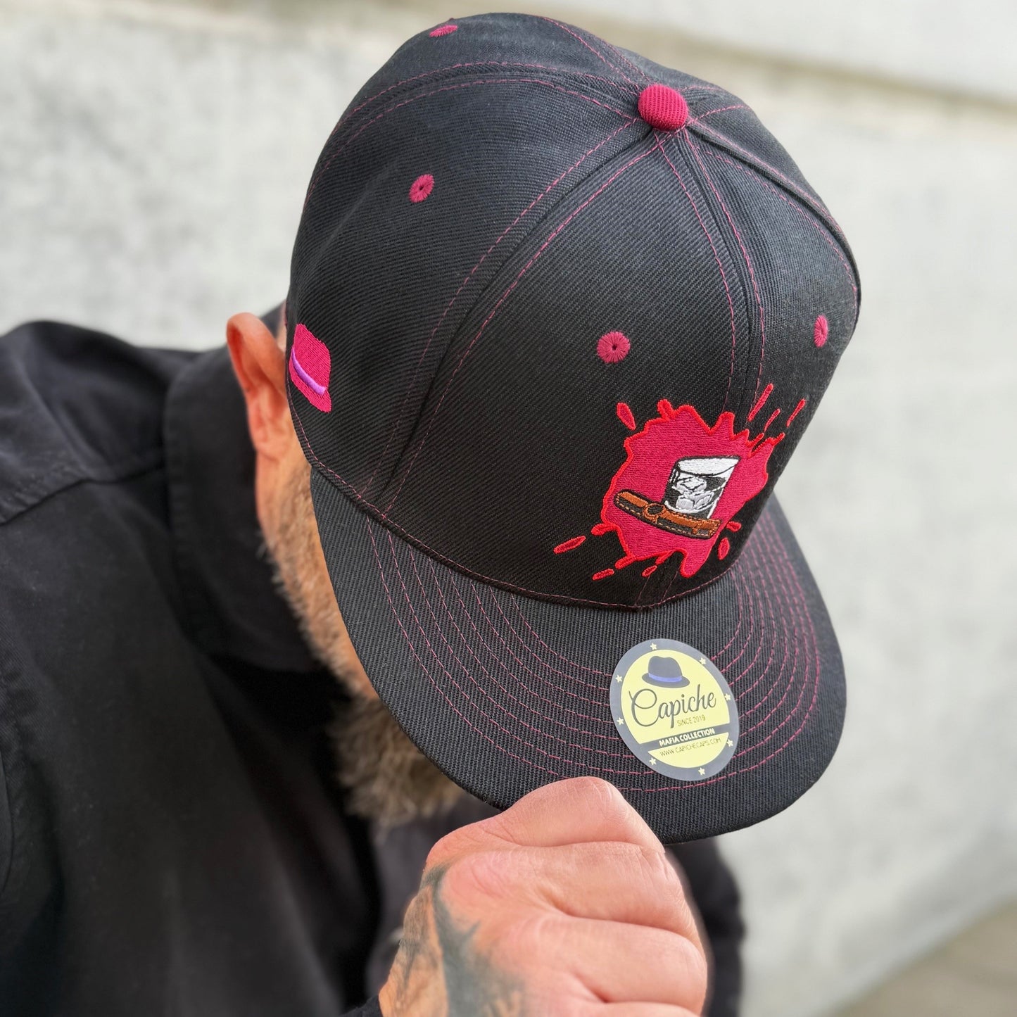 No Blood, No Trust Snapback No. 3 - Black