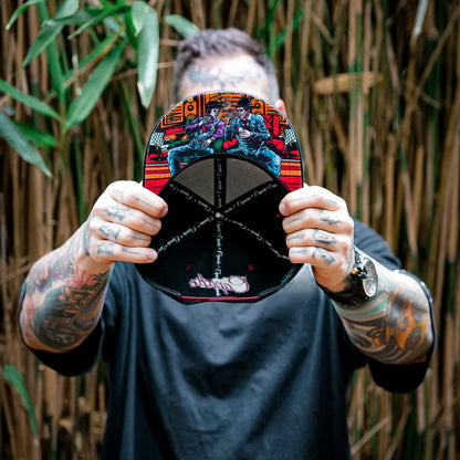 No Blood, No Trust Snapback No. 3 - Black