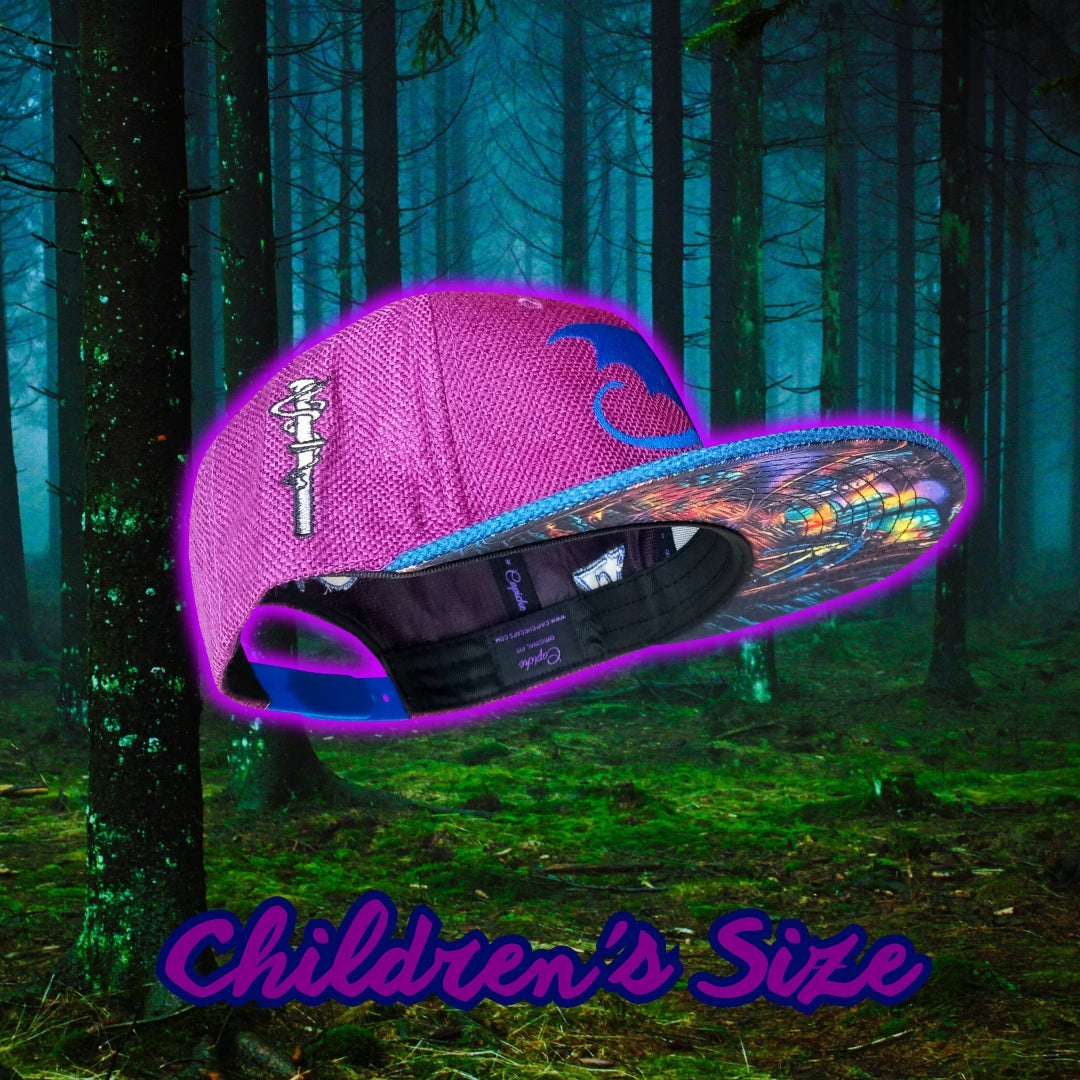 Purple Blue Thick Cotton Children's Snapback Harry Potter Inspired from Capiche Caps