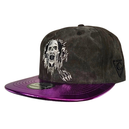 Cappellino Snapback Realm of the Dead - Grigio slavato/Viola metallizzato screziato