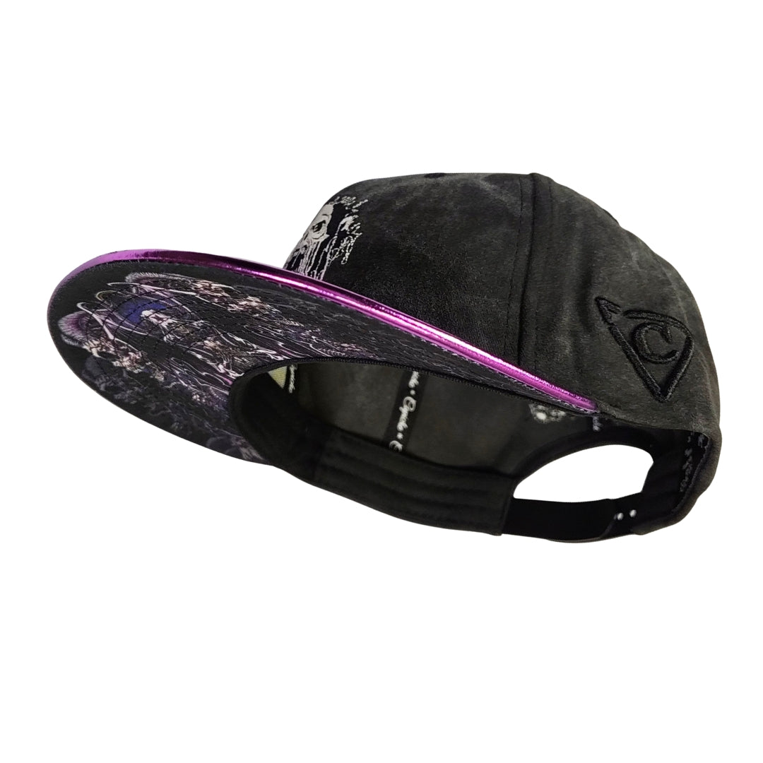 Cappellino Snapback Realm of the Dead - Grigio slavato/Viola metallizzato screziato