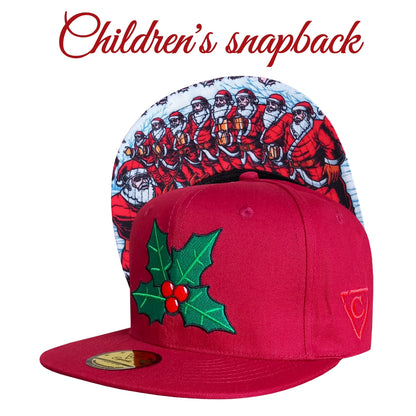 Limited Christmas Snapback Child Size from Capiche Caps