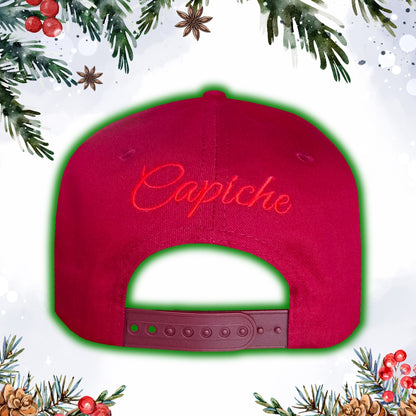 Limited Christmas Snapback Red Santa's Choir from Capiche Caps