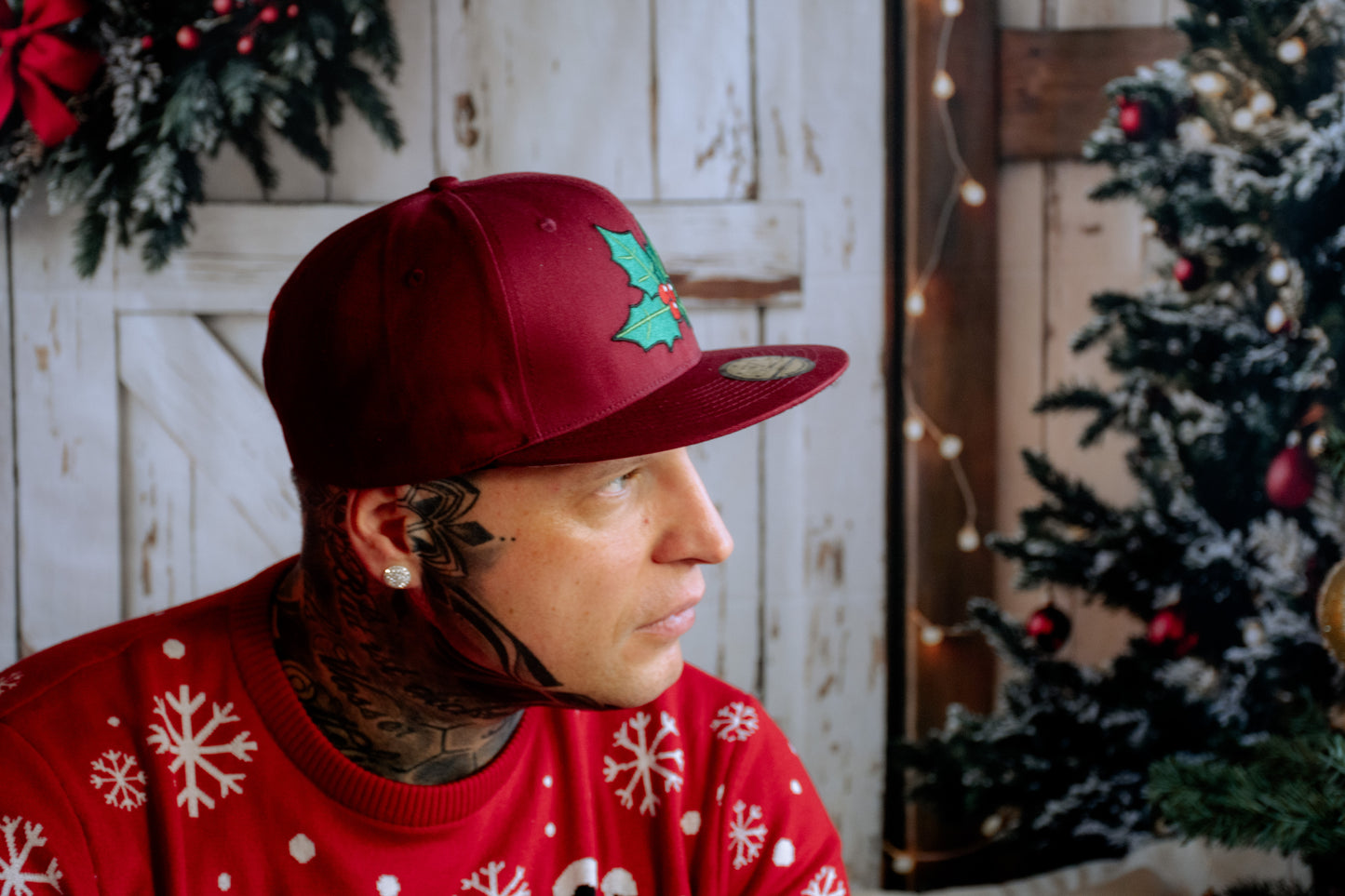 LIMITED Christmas Snapback Santa's Choir - Red