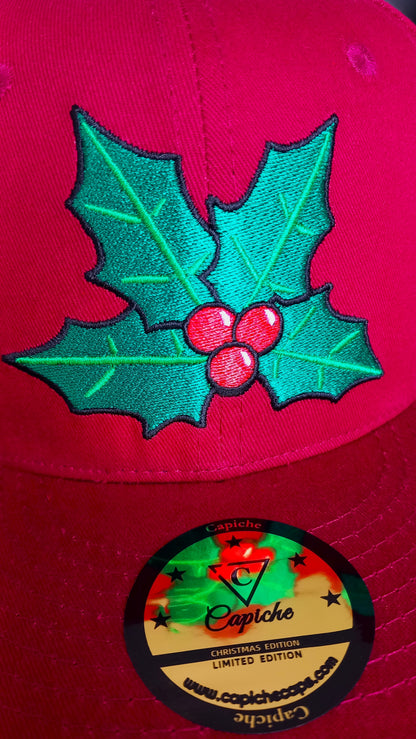 Limited Christmas Snapback Red Santa's Choir from Capiche Caps