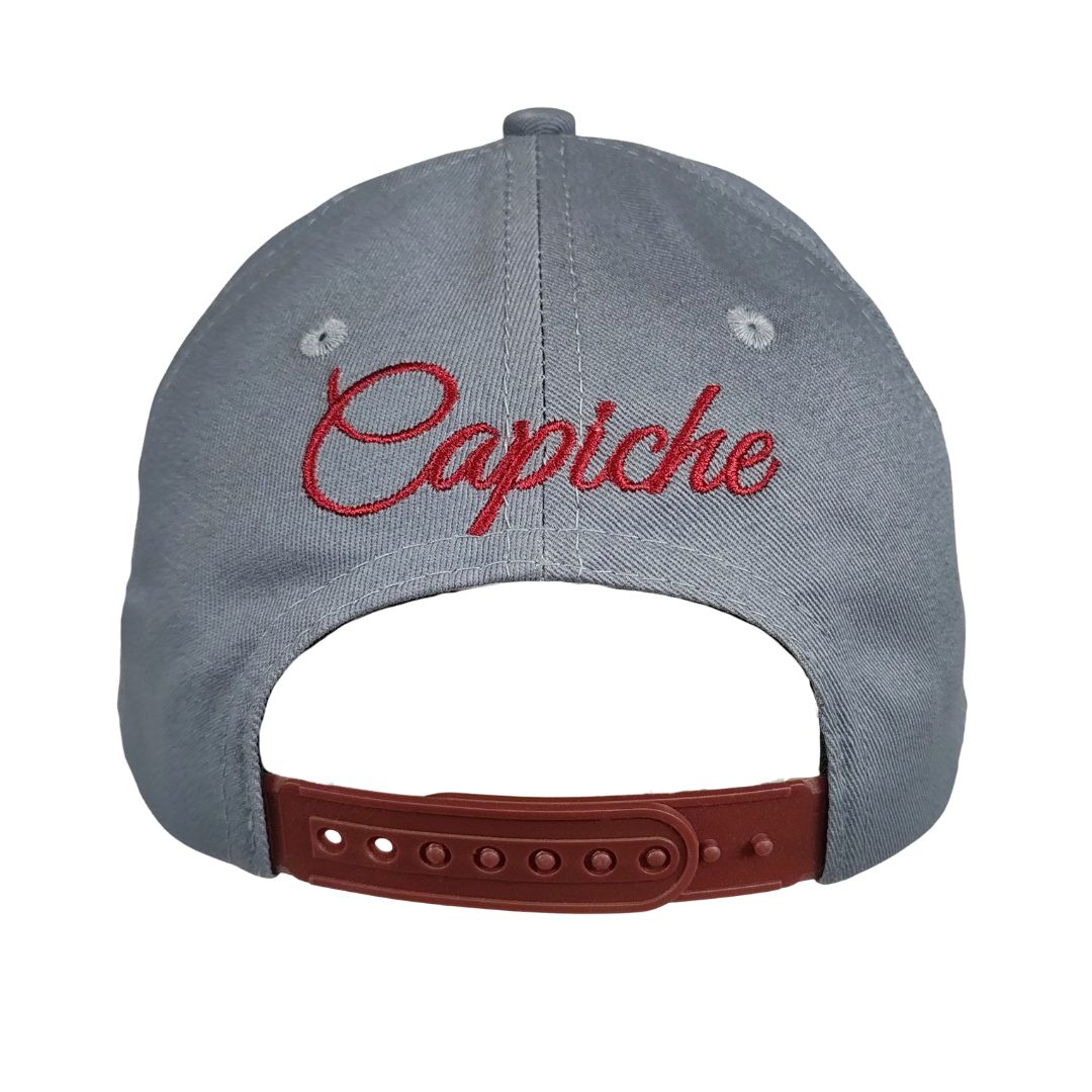 Cappellino Rock On Curved - Grigio/Rosso