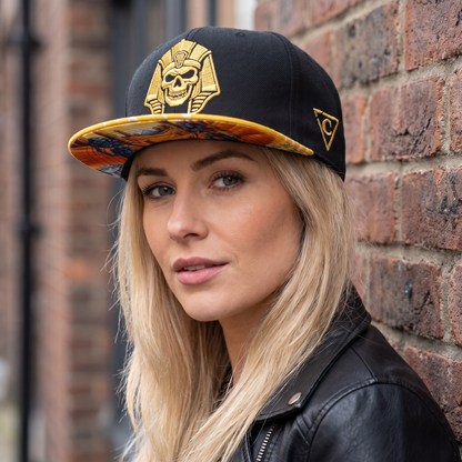 Secret Pyramid Snapback - Black/Yellow