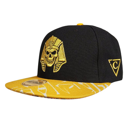 Secret Pyramid Snapback - Black/Yellow