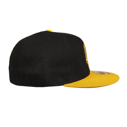 Secret Pyramid Snapback - Black/Yellow