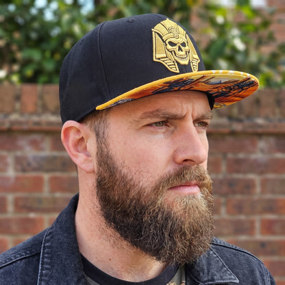 Secret Pyramid Snapback - Black/Yellow