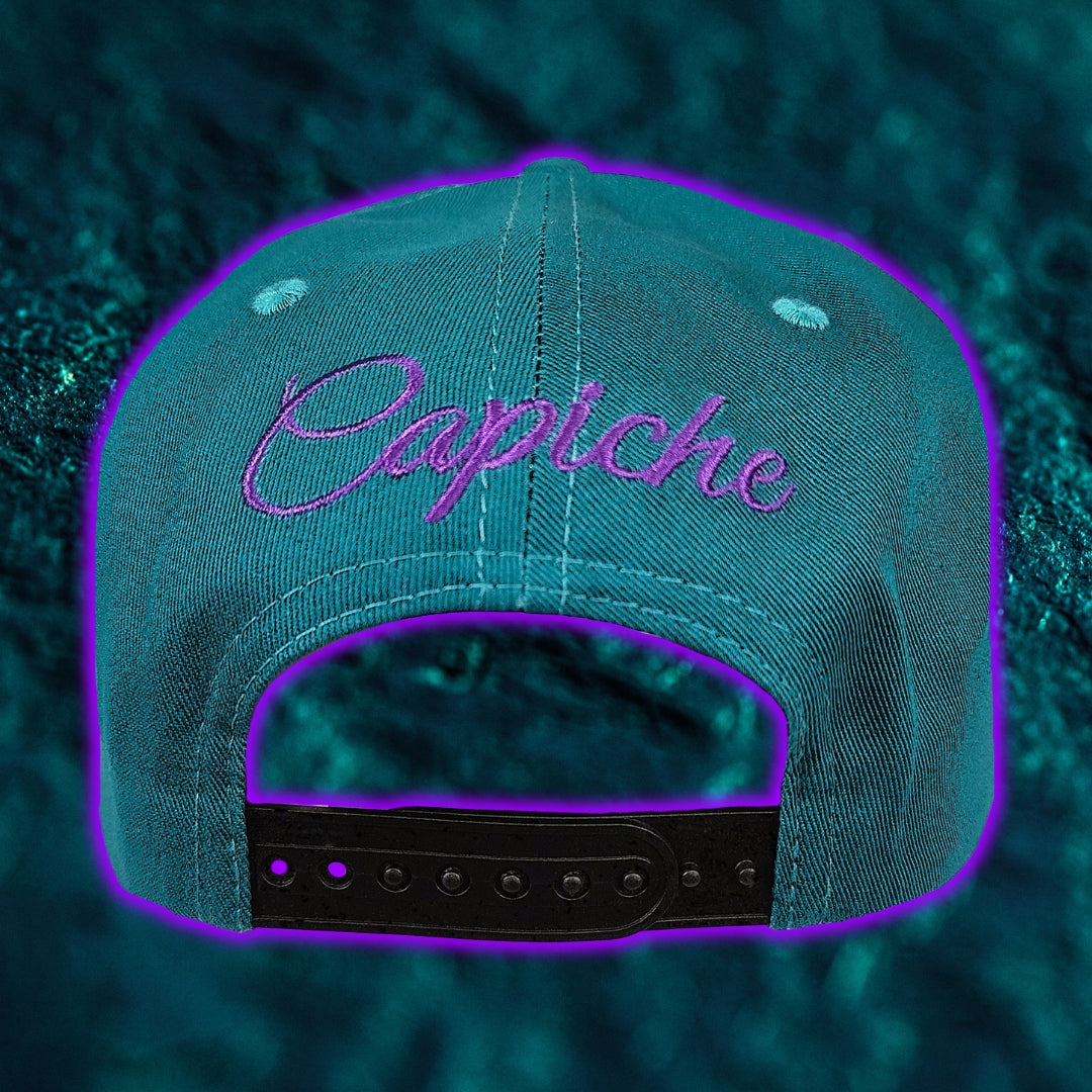 Cappellino Triton Snapback - Blu verde acqua