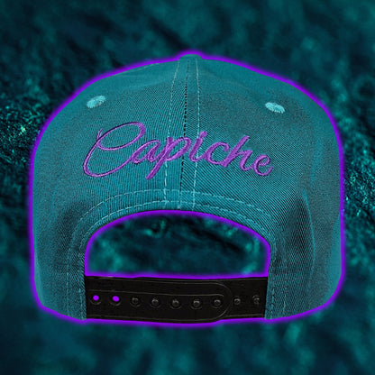 Cappellino Triton Snapback - Blu verde acqua