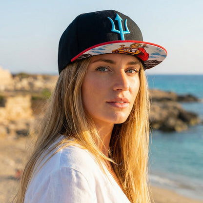 Apollo Snapback - Zwart/Rood