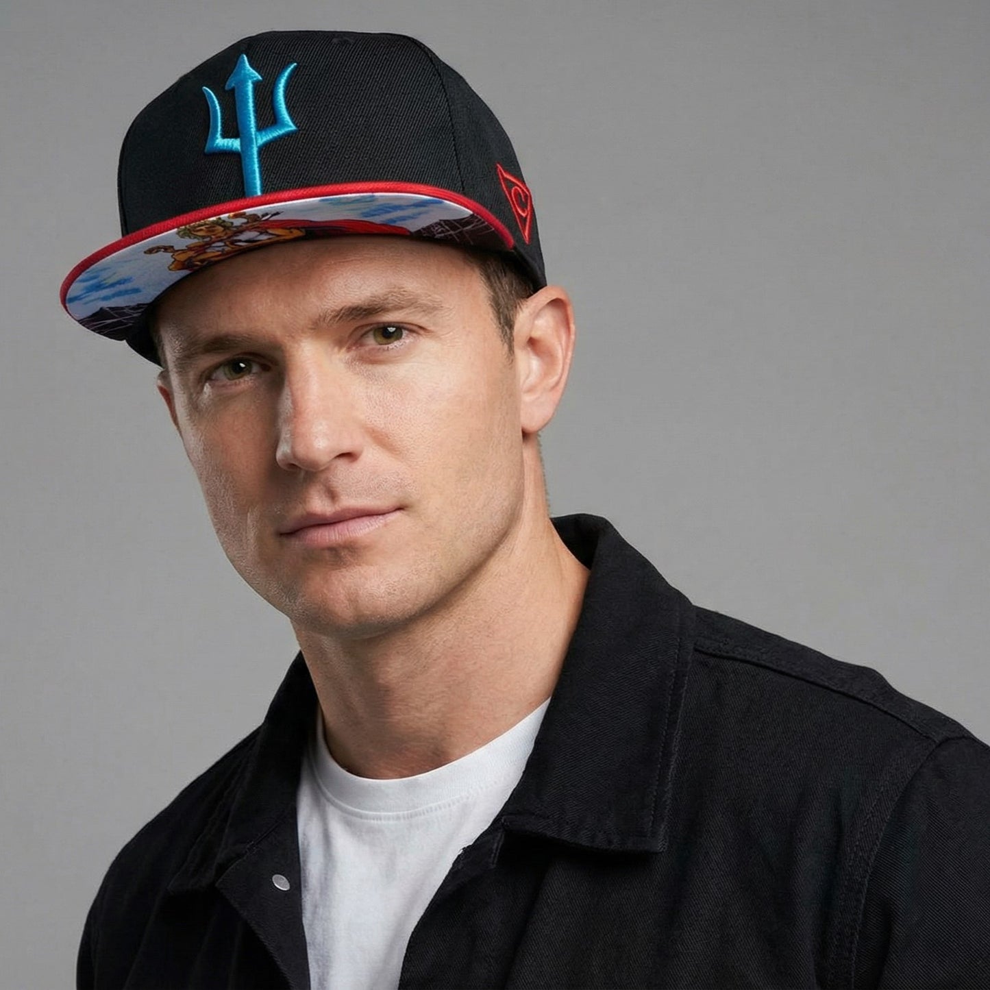 Apollo Snapback - Zwart/Rood