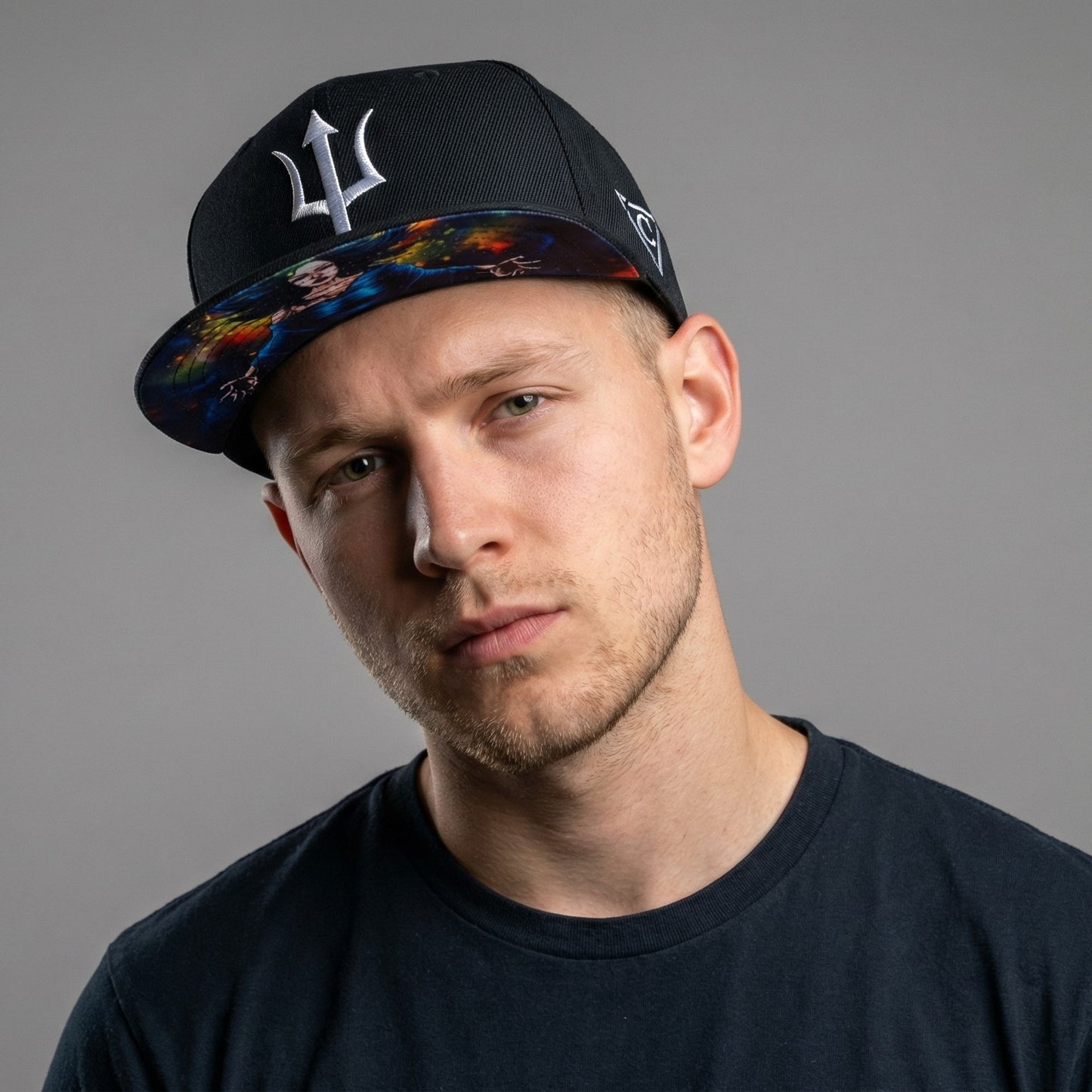 Snapback Achlys - czarny