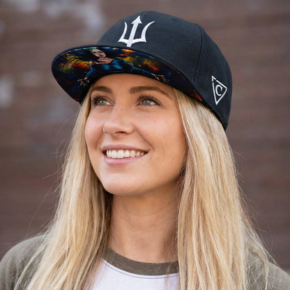Snapback Achlys - czarny