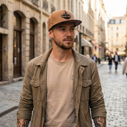 Wizard Class Snapback - Brown/Black