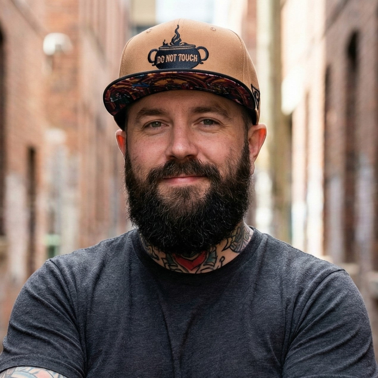 Wizard Class Snapback - Brown/Black