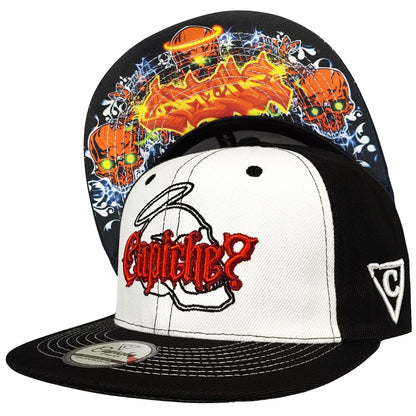 Urban Halo Snapback - Black/White