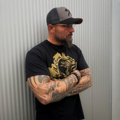 Viking Trucker Cap - Dark Grey/Black