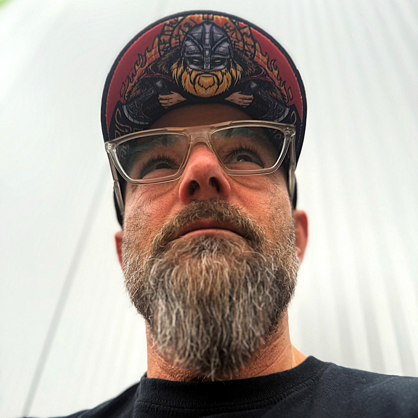 Viking Trucker Cap - Dark Grey/Black