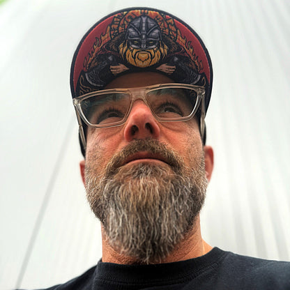 Viking Trucker Cap - Dark Grey/Black