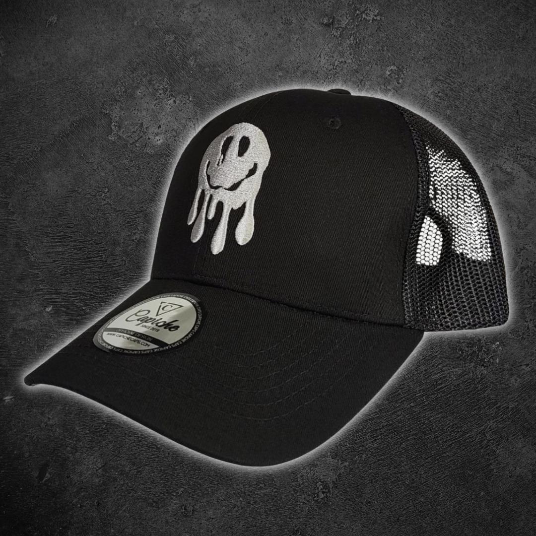 Wall Drawing Trucker Cap - Black