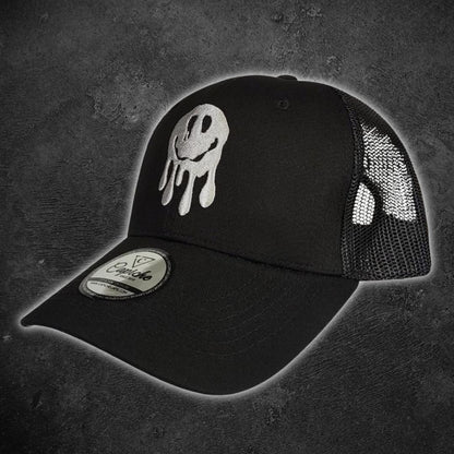 Wall Drawing Trucker Cap - Black