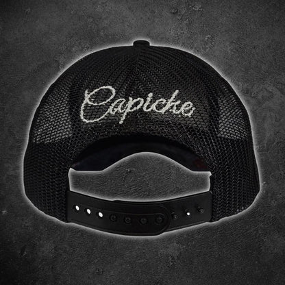Wall Drawing Trucker Cap - Black