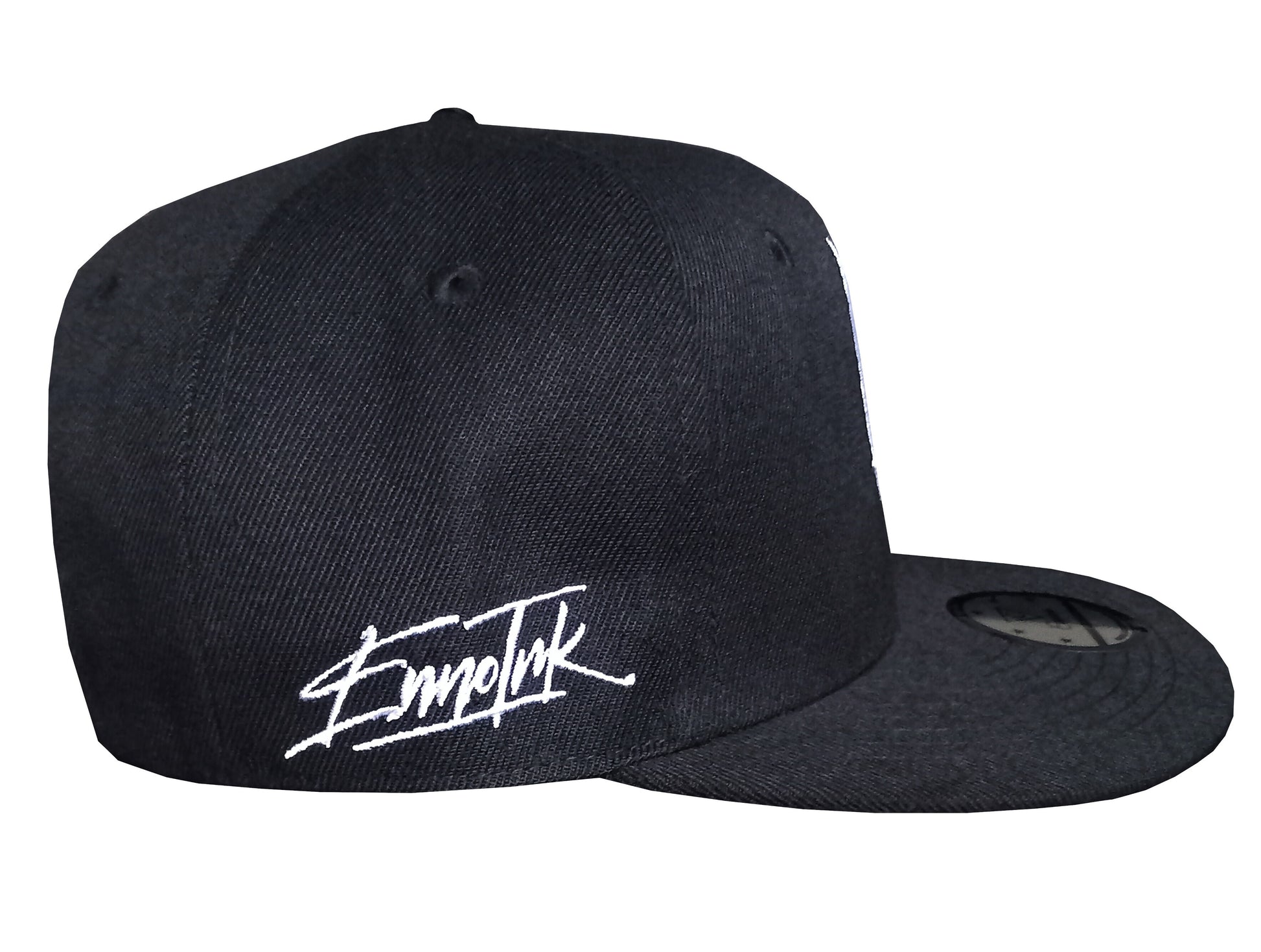 Enno_Ink x Capiche Collab Snapback - The Koi - Capiche Caps Black