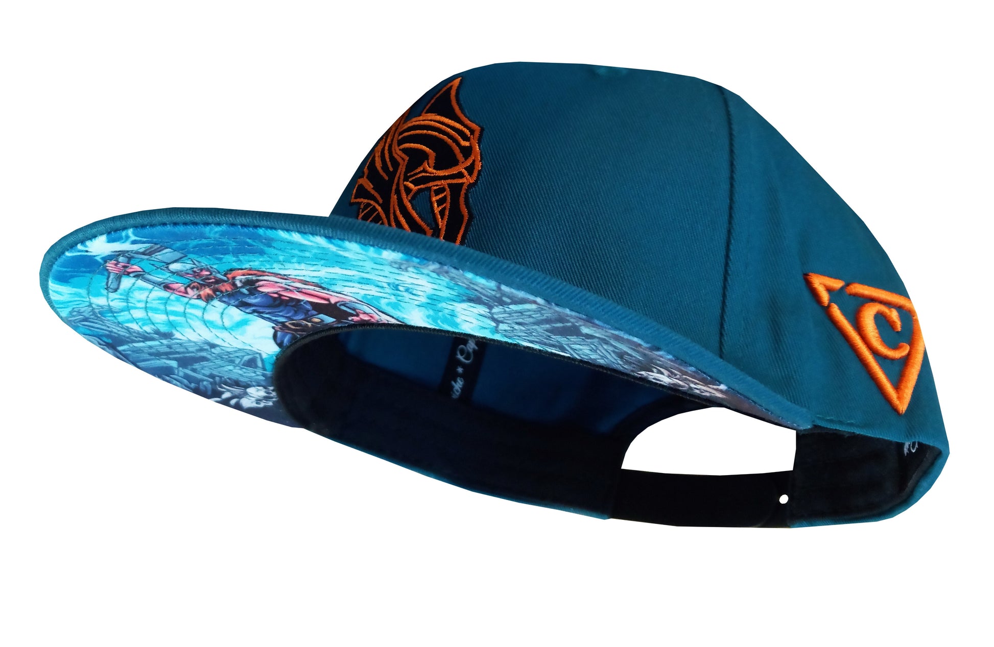 Thor Snapback - Blue - Capiche Caps Norse Mythology