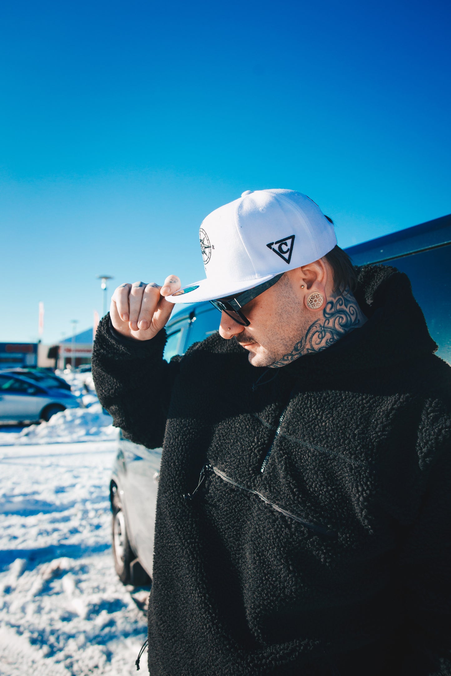 Treasure Map Snapback - White - Capiche Caps Pirates