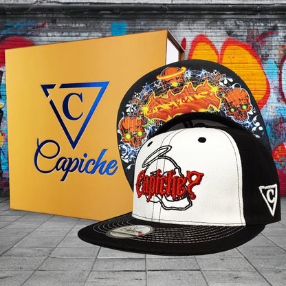 Urban Halo Snapback - Black/White