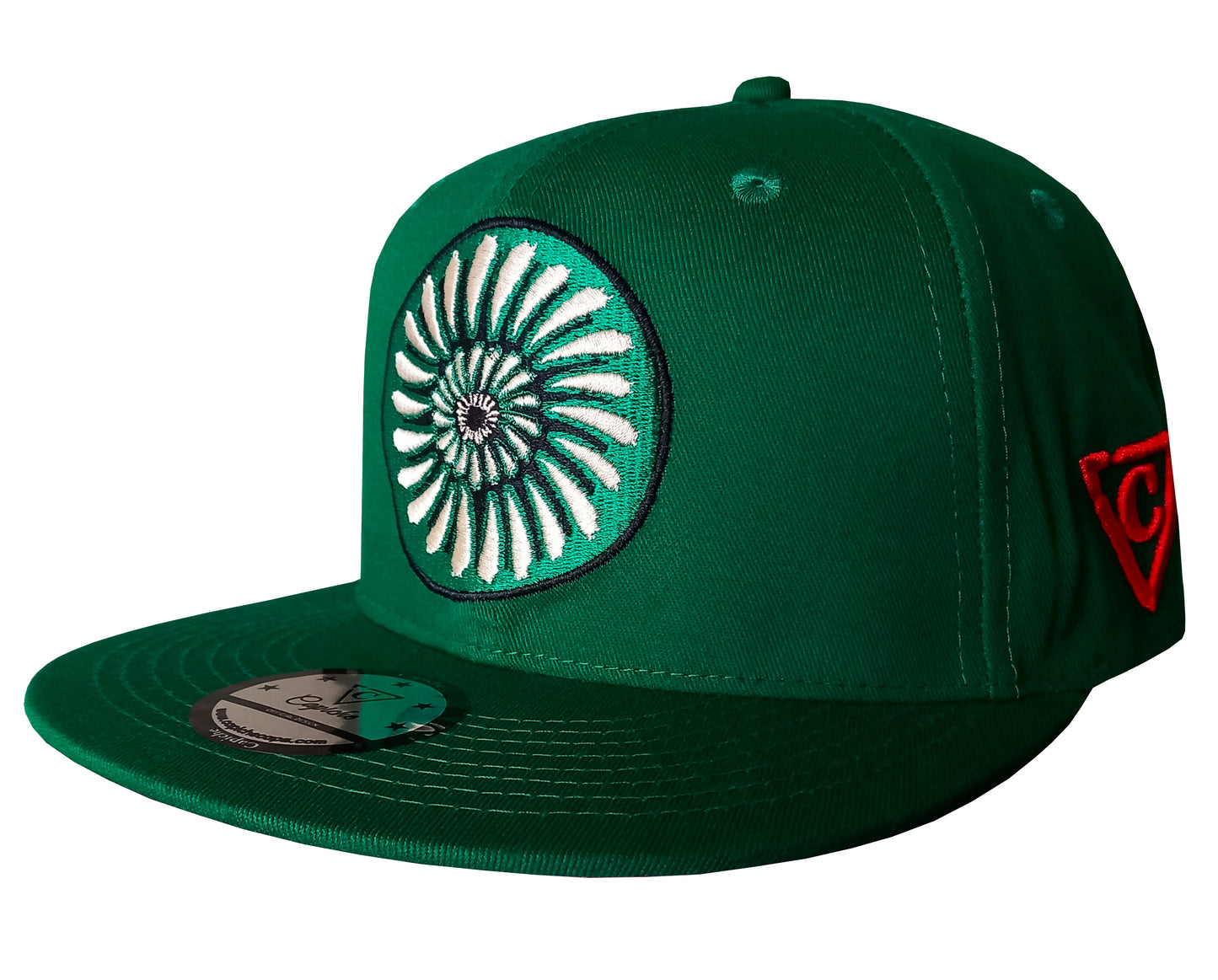 Leech Snapback - Green - Capiche Caps Green