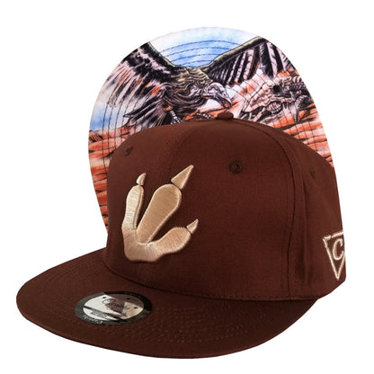 Argentavis Snapback - Brown - Capiche Caps Snapback