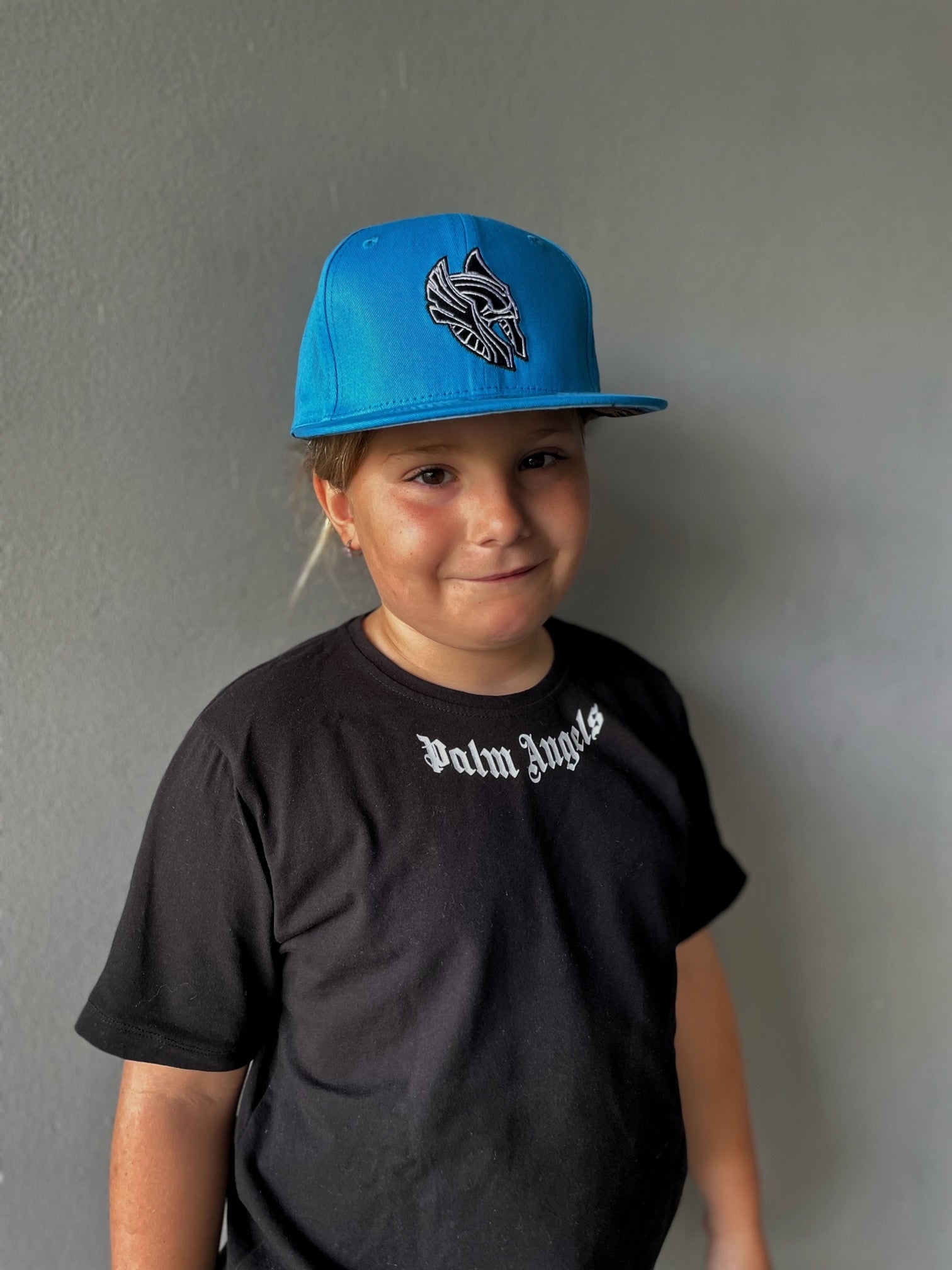 Njord Snapback Child Size - Blue - Capiche Caps Norse Mythology