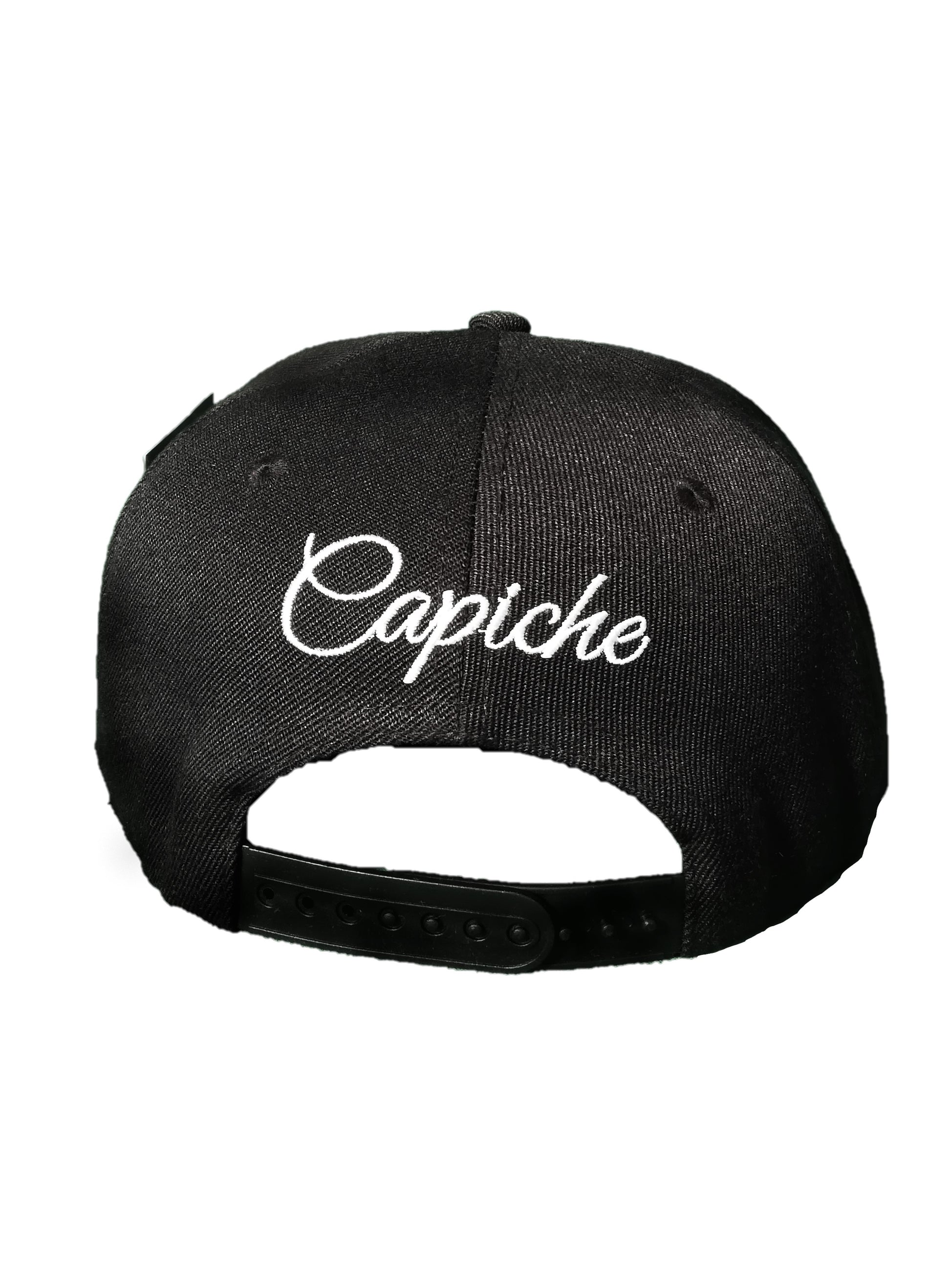 The Cube Snapback - Black - Capiche Caps Snapback