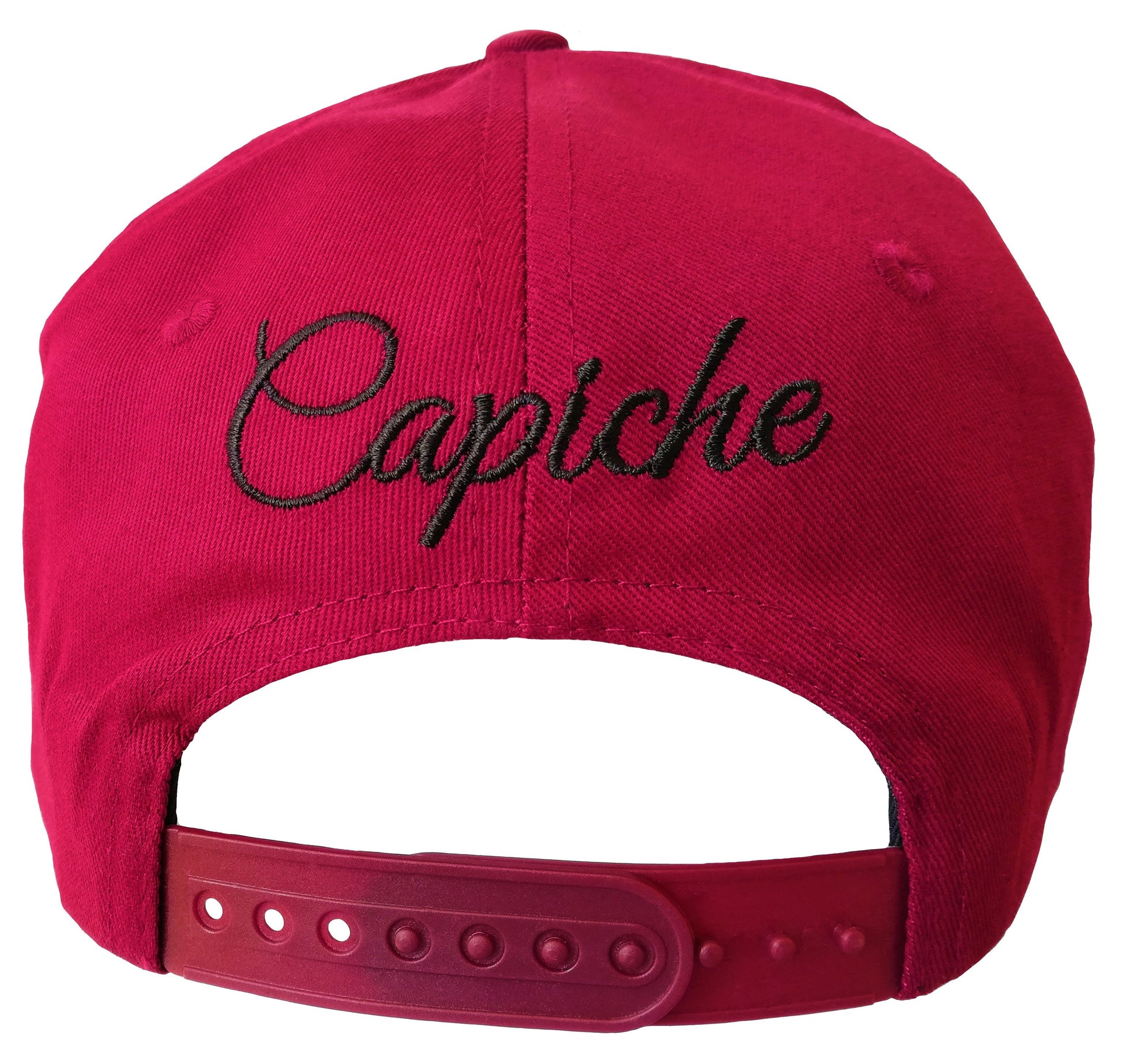 Griffin Snapback - Red/Black - Capiche Caps Black