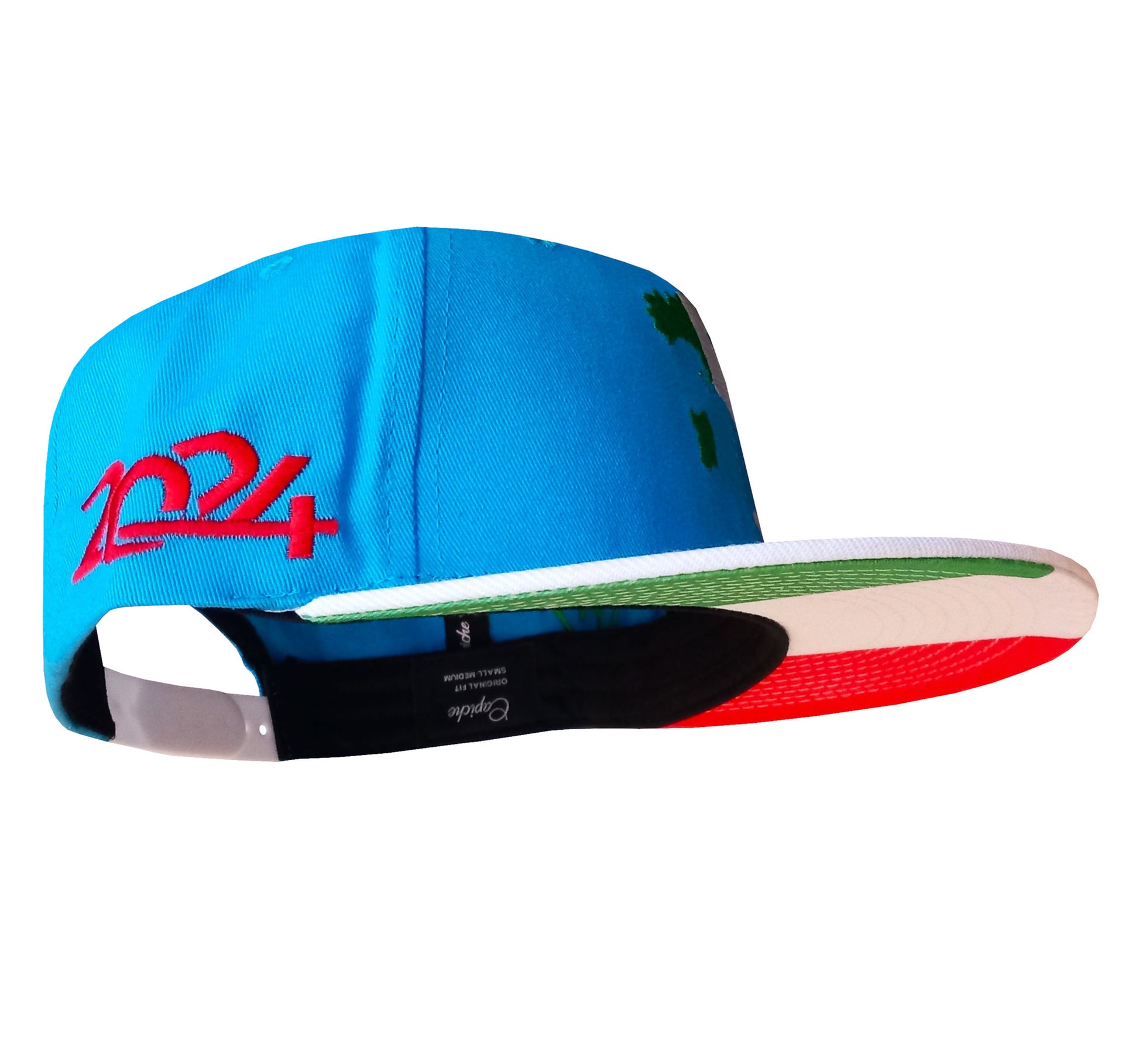 Football Championship Snapback - Italy '24 - Capiche Caps Limited Edition