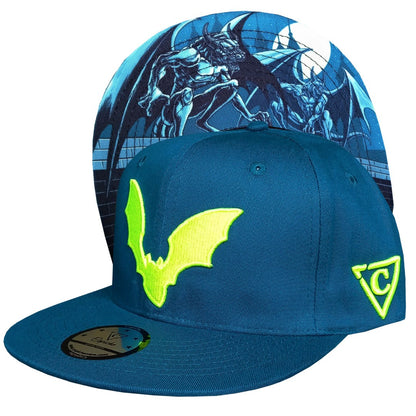 Gargoyle Snapback - Blue - Capiche Caps Snapback