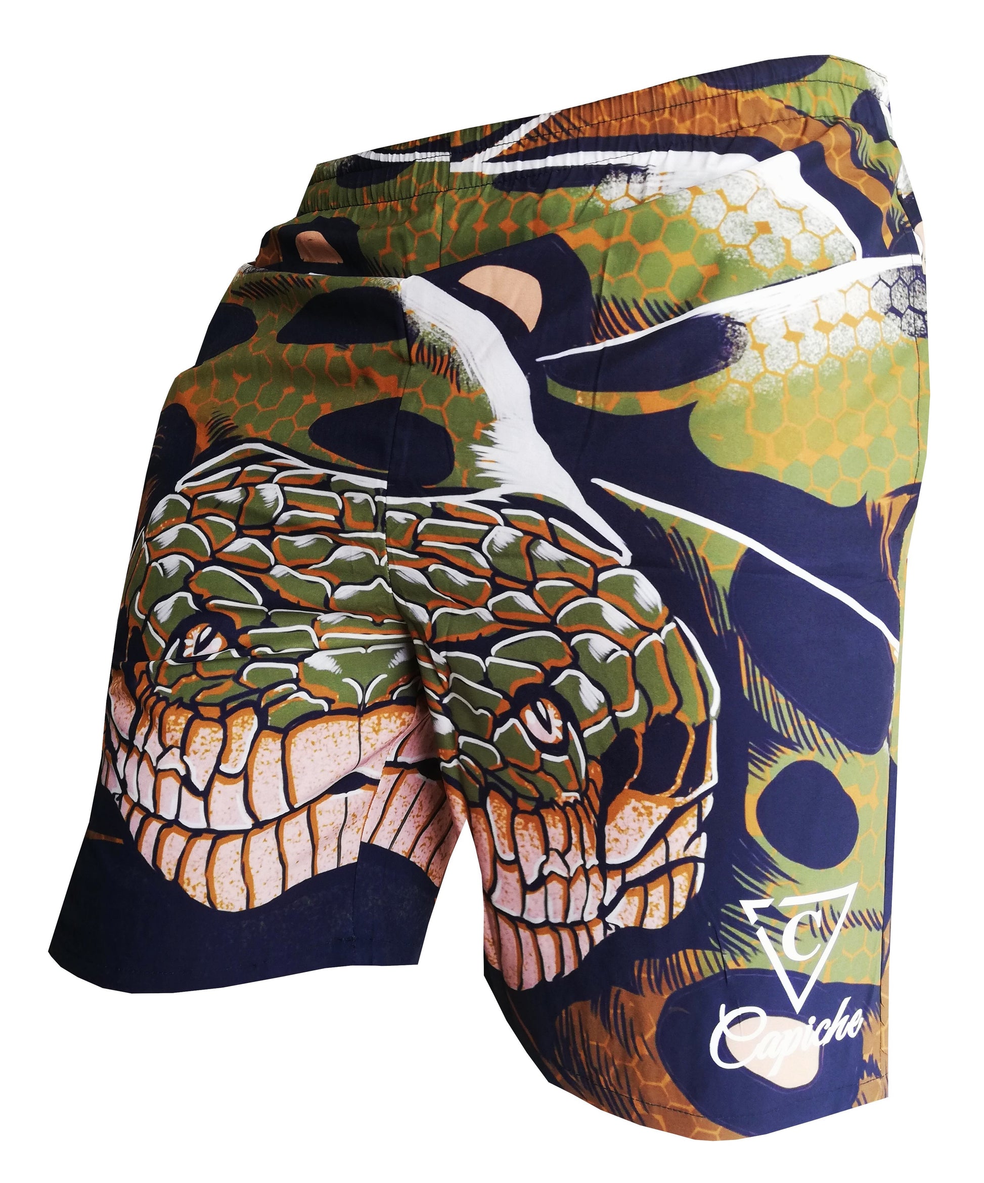 Anaconda Swim Short - Green - Capiche Caps Swimming shorts