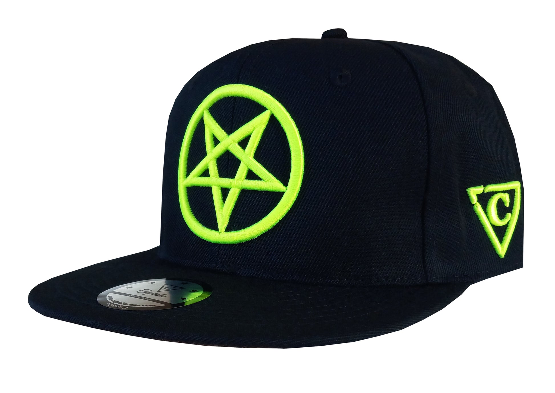 Cursed Nurse Snapback - Black - Capiche Caps Black