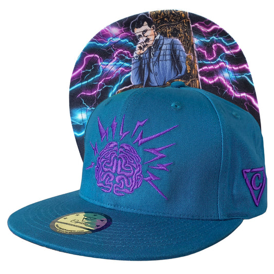 Tesla Snapback - Blue - Capiche Caps Mastermind