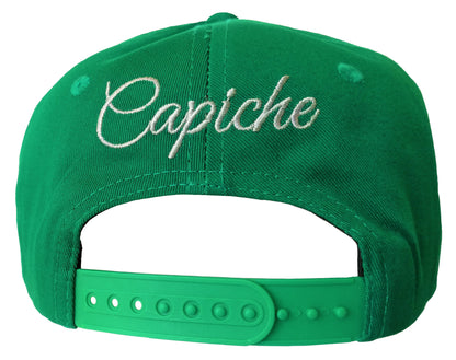 Scylla Snapback - Green/Black - Capiche Caps Black