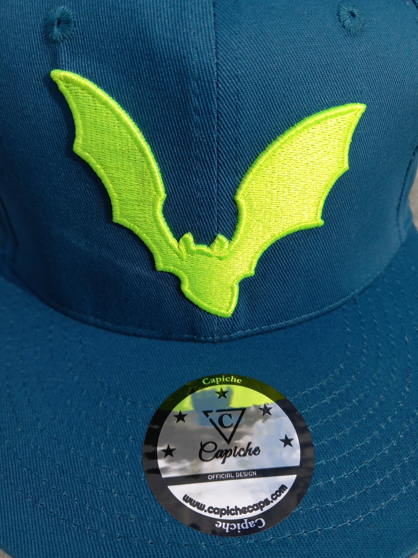 Gargoyle Snapback - Blue - Capiche Caps Snapback